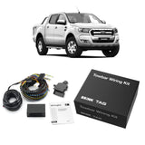 TAG | Heavy Duty Towbar 3-Piece & Direct Fit Wiring Kit | Ford Ranger PX Styleside Tub 2014–2015 | T7F704-K101