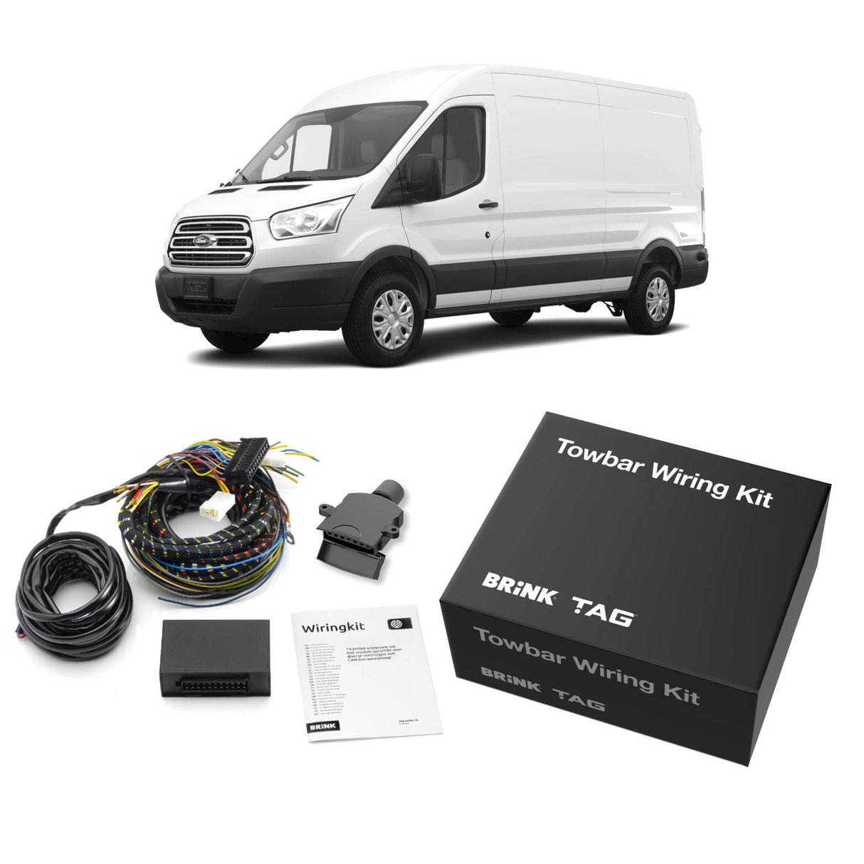 TAG - Ford Transit (2016 - on), Ford Transit Custom (2016 - on) Direct Fit Wiring Harness