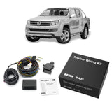 TAG | Heavy Duty Towbar & Direct Fit Wiring Kit (No Step) | VW Amarok 2H Cab Chassis 2011–2022 | T4P612-K101