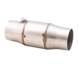 XForce | 3" 100 Cell Round Metallic Hi-Flow Cat Converter | O2 Sensor Port | CAT50-300