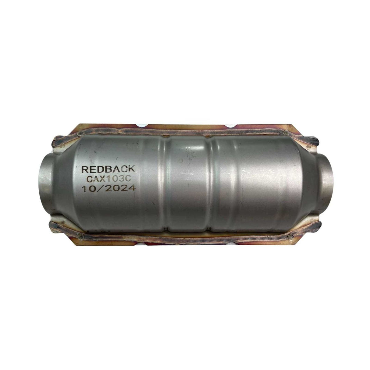Redback - Euro 6 Catalytic Converter  2.25" inlet Centre O2 Sensor 280mm Long 600 CPSI