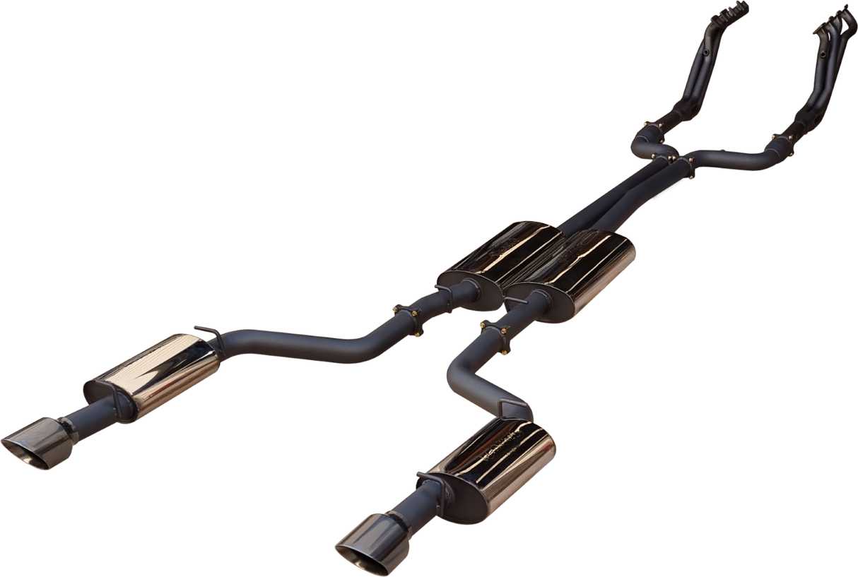 Manta -  Chrysler 300C (2005-2024) Sedan 5.7L & 6.1L V8 - Twin 3" Full System with 1 3/4" Headers + Cats (Di Filippo - Manta Pro Series)