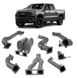 Redback 4x4 - Chevrolet Silverado 1500 (2020 - On) Exhaust System with Antidrone Mufflers