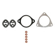 Set of gaskets and washers with Fischer Automotive logo on a white background