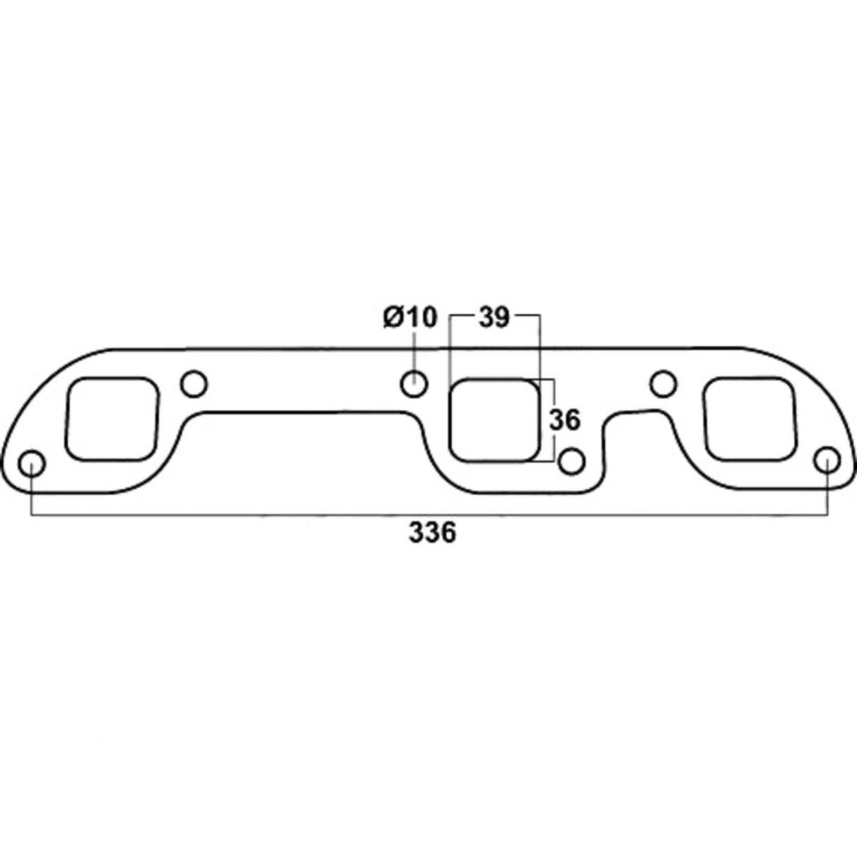 REDBACK | 2.5" Engine Back Exhaust System | Holden Commodore VP VR 1991–1995 Auto IRS | K-RPT14634