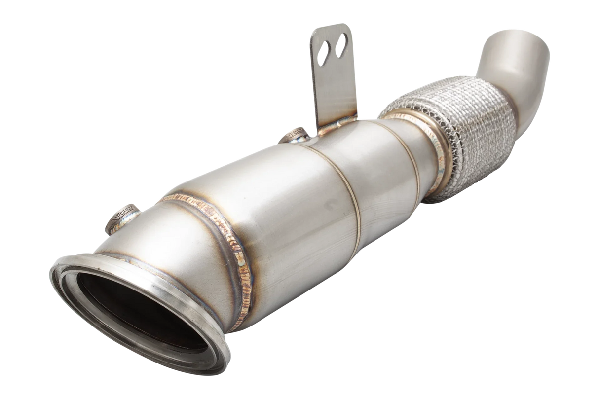 XForce | 4" to 3 3/8" Catted Down Pipe | Toyota Supra GR & BMW B58 2016–2025 | E2B58KITB