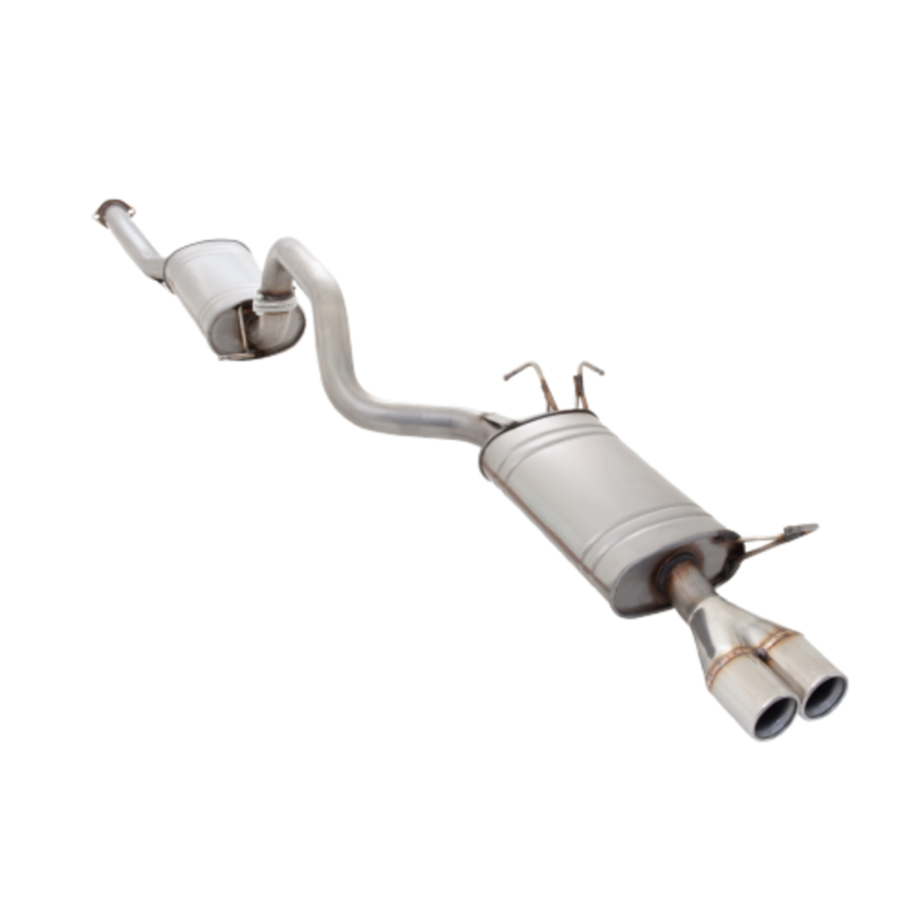 XForce - FORD FALCON XR6 BA/BF NA SEDAN (2003-2007) 2.5" Inch Raw 409 Stainless Steel Catback Exhaust System With Tips