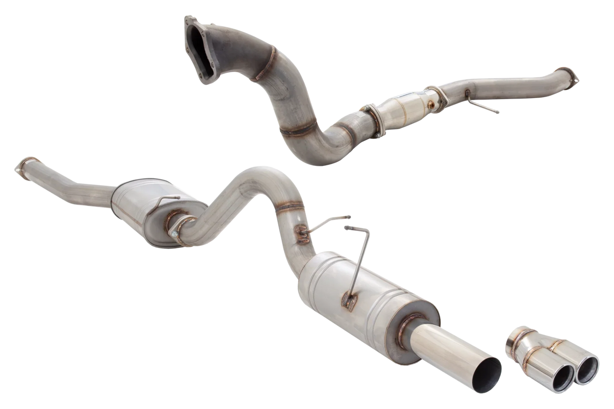 XForce | 4" to 3.5" Turbo Back Exhaust High Flow Cat | Ford Falcon BA BF XR6 Turbo Ute 2002–2008 | E4-F7-02-B-TBS