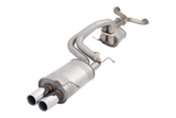 XForce | Twin 2.5" Louder Cat Back Exhaust | Ford Falcon BA BF V8 Sedan 2002–2008 | E4-F8-01-CBS
