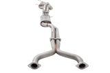 XForce | Twin 2.5" Louder Cat Back Exhaust | Ford Falcon BA BF V8 Sedan 2002–2008 | E4-F8-01-CBS