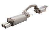 XForce | Twin 2.5" Cat Back Exhaust | Ford Falcon BA BF V8 Sedan 2002–2008 | E2-F8-02-CBS
