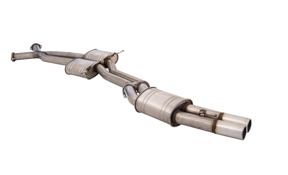 XForce | Dual 3" Catback Exhaust System | Holden Commodore VT-VZ Ute Wagon 1997–2007 | E4-HV09-CBS
