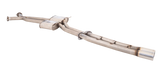 XForce | Dual 2.5" Catback Exhaust Muffler Delete | Holden Commodore VT VX VY VZ 1997–2007 | E4-HV20-3-CBS