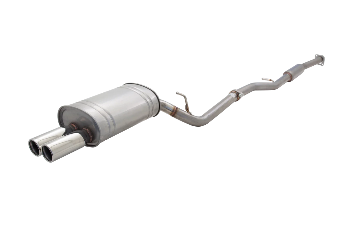 XFORCE - SUBARU IMPREZA GC GD GG SEDAN N/A (1994-2006),  2.5″ Stainless Cat-Back with Oval Twin-Tip Muffler