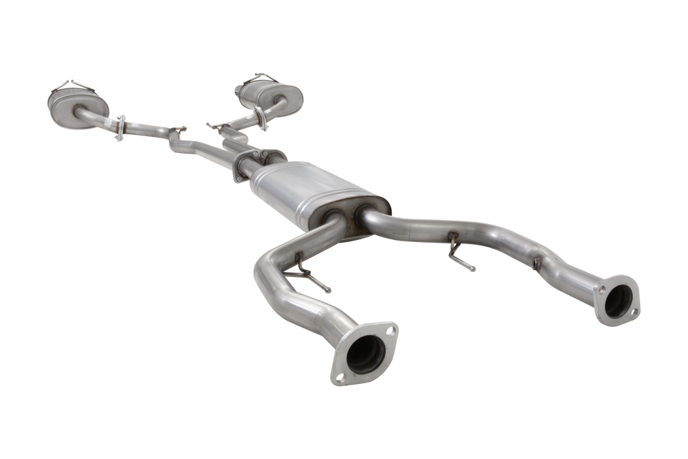XForce | Twin 2.25" Cat Back Exhaust Quad Tips | Holden VE VF SV6 Calais V6 2006–2017 | E4-VE172-03-CBS