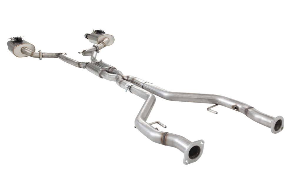 Xforce | Twin 2.5" Varex Valved Cat Back Exhaust | Holden VE VF Commodore V8 Ute 2007–2017 | E4-VF72UTE-VMKCBS