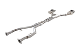 XForce | Twin 2.5" Varex Valved Cat Back Raw 409 SS | Holden VE VF V8 2006–2017 | E4-VF72SED-VMKCBS