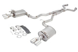 XFORCE - HOLDEN  MALOO, GEN F 2013-2017, Stainless Steel 3″ Twin Cat- Back System