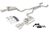 XForce | Twin 3" Varex Valved Cat-Back Exhaust | Holden VE VF Commodore V8 2006–2017 | E4-VF73SED-VMKCBS