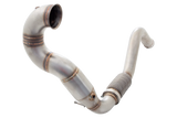 Xforce | 4" Downpipe & High Flow Cat Kit | Mercedes Benz A45 AMG W176 2013–2018 | ESA45KITB