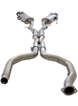 Xforce | 3" Varex Stainless Cat Back Exhaust | Chevrolet Camaro Gen 6 SS 2016–2024 | ES-CC16-VMK-CBS