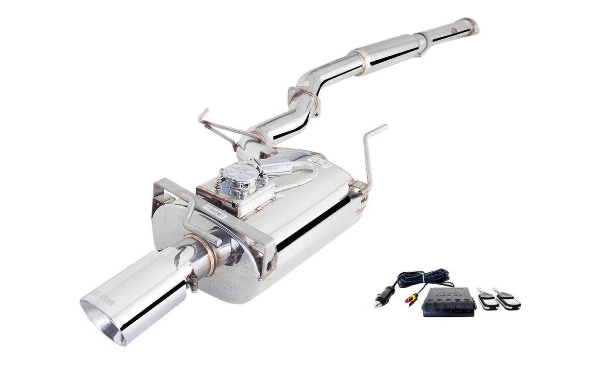 XForce | Varex Valved Turbo Back Exhaust | Mitsubishi Lancer Evo 7-9 1998–2013 | ES-EV8-01VMK-TBS