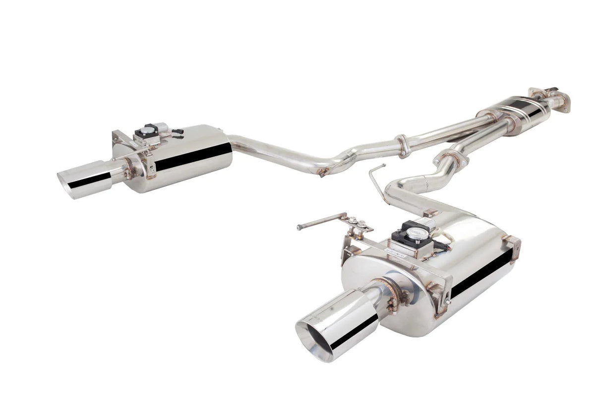 Xforce | Twin 2.5" Varex Valved Cat Back System | Ford Mustang EcoBoost 2.3L 2015–2023 | ES-FM17-VMK-02-CBS