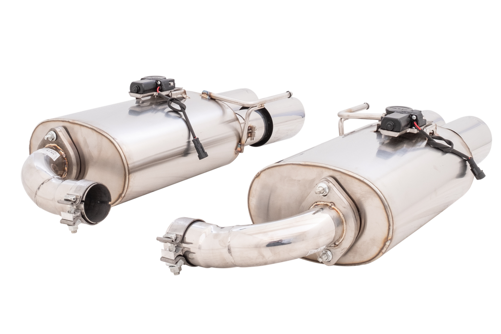 XForce | Varex Valved Axle Back Exhaust | Ford Mustang GT S550 FN 2018–2023 | ES-FM18-VMK-ABS