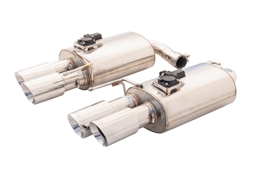 XForce | Varex Valved Axle Back Exhaust | Ford Mustang GT S550 FN 2018–2023 | ES-FM18-VMK-ABS
