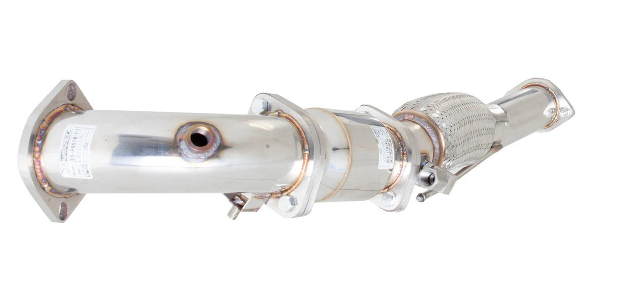 Xforce | 3" Stainless Steel Down Pipe Kit | Ford Focus RS LZ 2016–2018 | ES-FRS16-KITB