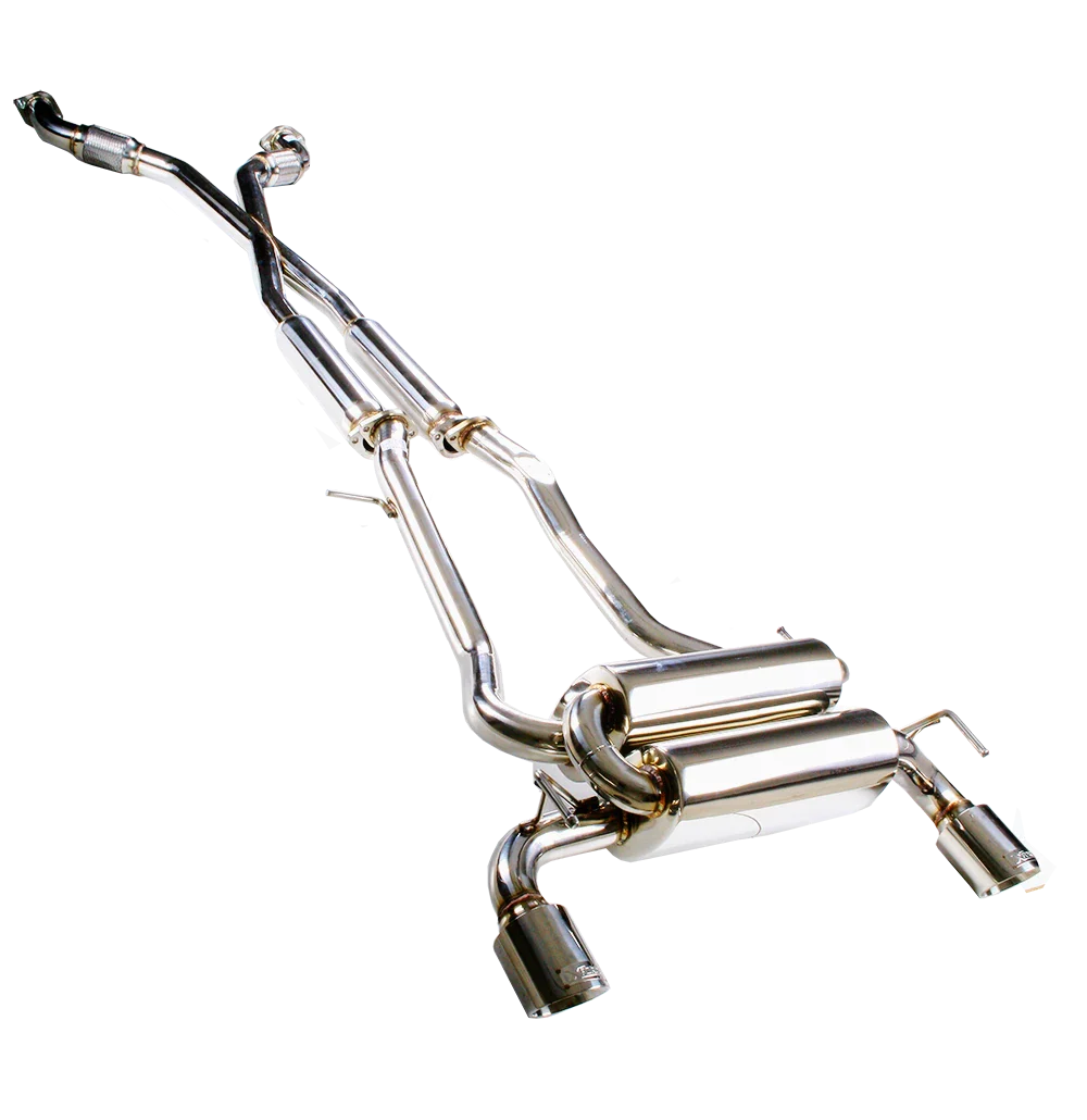 XForce | Twin 2.5" Cat Back Exhaust System | Nissan 350Z Z33 Coupe 2002–2007 | ES-N350Z-02-CBS