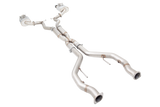 XFORCE - HOLDEN, CALAIS, CLUBSPORT, COMMODORE V8 E1 (2006-2008), VE V8 SEDAN/WAGON 2006-2013, VF V8 SEDAN/WAGON 2013-2017 , 2.5" Inch Stainless Steel Catback Exhaust System With Varex Muffler