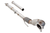 XForce | 3" Stainless Steel Downpipe High Flow Cat | VW Golf GTI MK5 MK6 2.0T 2005–2013 | ES-VW06-KITB