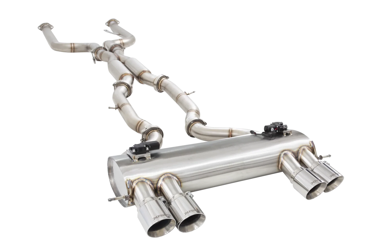 Xforce | Dual 3" Varex Valved Cat Back Exhaust | BMW M3 G80 & M4 G82 2021–2026 | ESBMG80VKCS