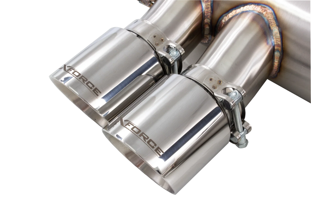 Xforce | Dual 3" Varex Valved Cat Back Exhaust | BMW M3 G80 & M4 G82 2021–2026 | ESBMG80VKCS
