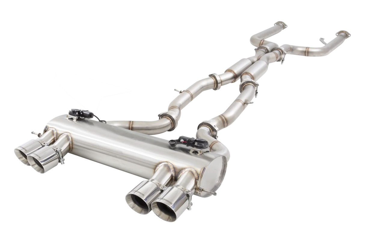 Xforce | Dual 3" Varex Valved Cat Back Exhaust | BMW M3 G80 & M4 G82 2021–2026 | ESBMG80VKCS