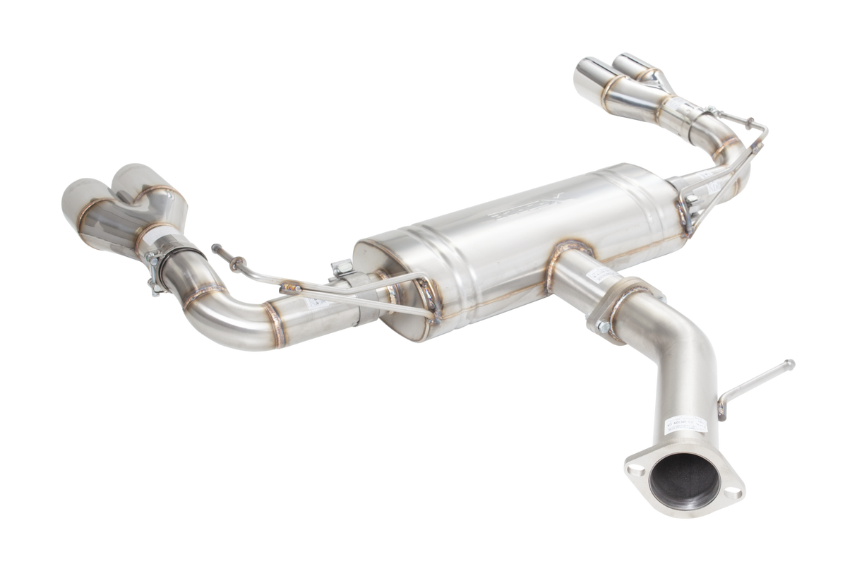 Xforce | 3" Stainless Steel Axle Back Exhaust | KIA Cerato GT 1.6L Turbo 2019–2024 | ESKC19AS