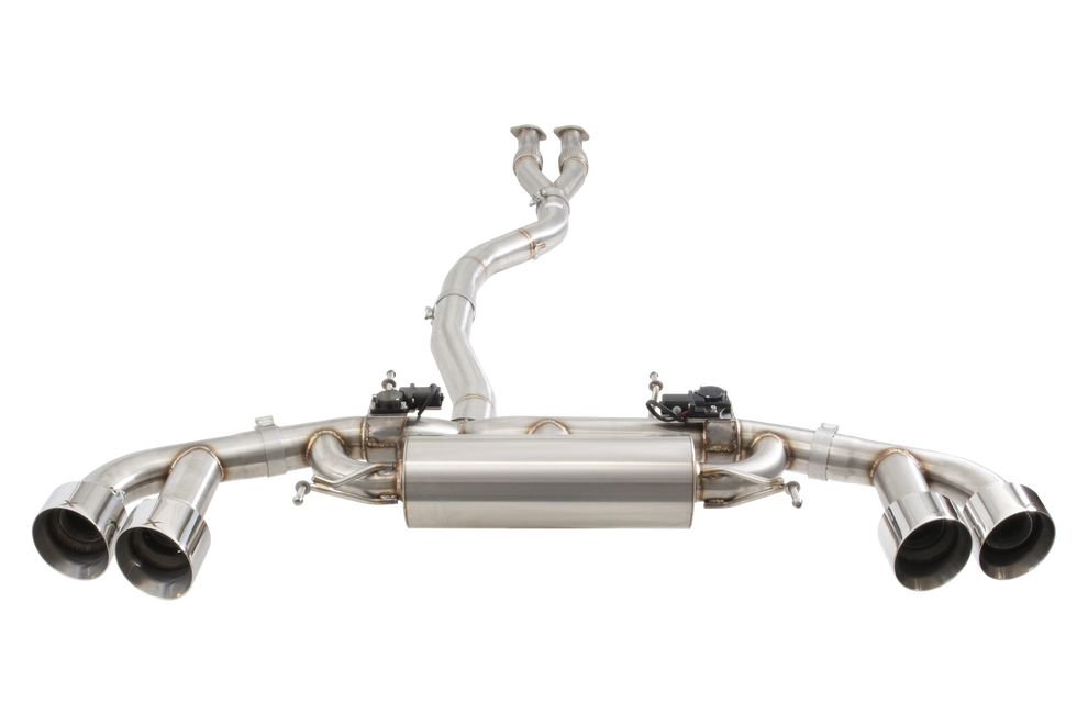 XForce | 3.5" Varex Valved Cat Back Exhaust | Nissan GT-R R35 Coupe 2007–2026 | ESNR35VKCS