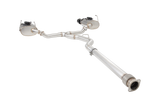 Xforce | Varex Cat Back Black Tips | Subaru WRX VB Sedan 2022–2026 | ESSWVB22VKBK