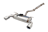 XFORCE - SUBARU, TOYOTA 86, BRZ 4U-GSE (2012-on), Z1 2012-current, 2.5" Inch Stainless Steel Catback Exhaust System With Varex Muffler