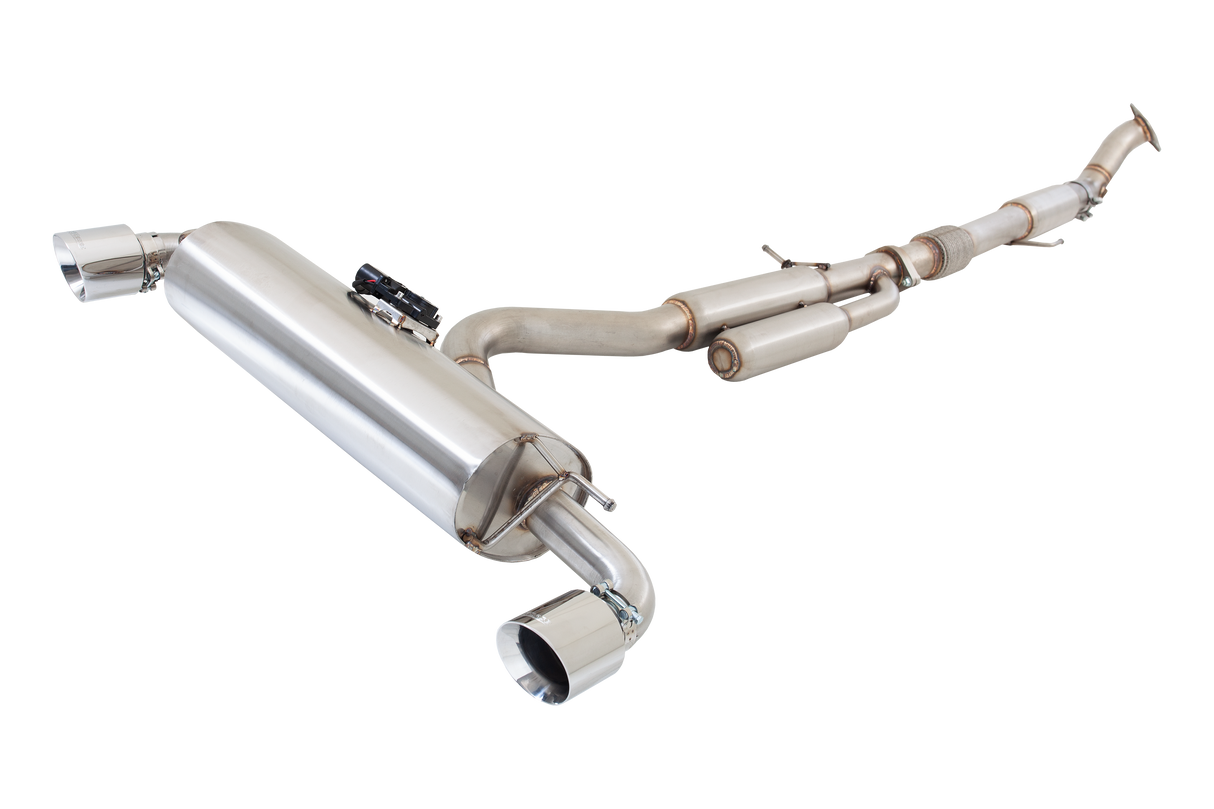 XFORCE - TOYOTA YARIS GR (2021-ON), 3" Varex stainless steel cat back system