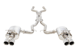 Xforce | Twin 3" Straight Pipe Cat Back | Holden Commodore VE VF V8 Sedan 2006–2017 | ESVF74SEDCS