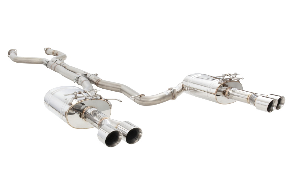 Xforce | Twin 3" Straight Pipe Cat Back | Holden Commodore VE VF V8 Ute 2007–2017 | ESVF74UTECS