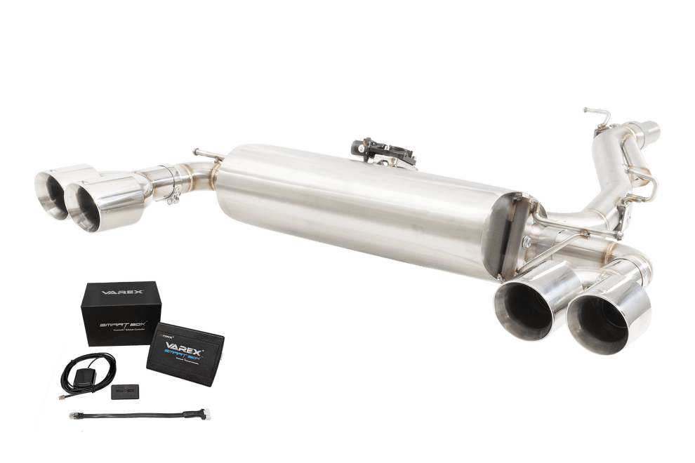 XForce | 3" Varex Valved Cat Back with SmartBox | VW T-Roc R 2019–2026 | ESVTRRVKSB