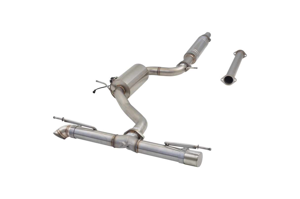XForce | 3" Varex Valved Cat-Back Exhaust | VW Golf TSI MK7 MK7.5 MK8 2013+ | ESVW01VKCS