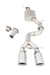 XForce | 3" Stainless Steel Catback Exhaust | VW Golf MK6 R 2.0L Petrol 2010–2013 | ESVW07CS