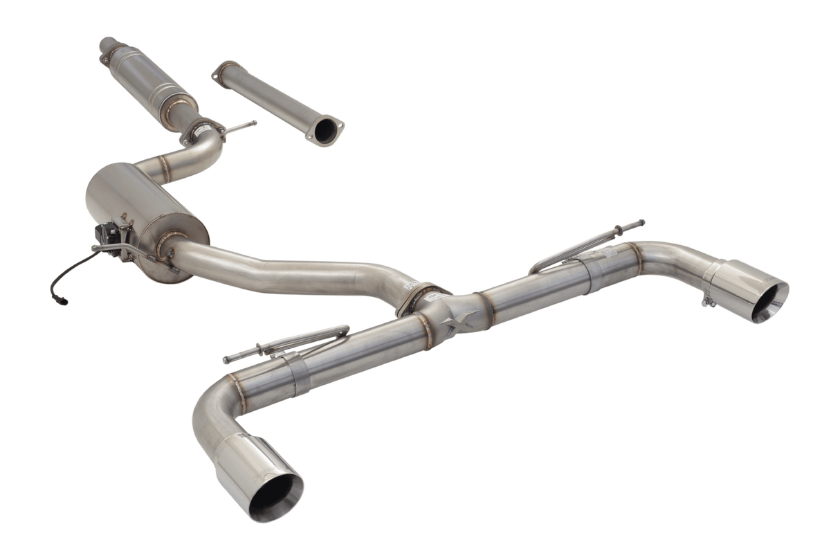 XForce | 3" Varex Valved Cat-Back Exhaust | VW Golf TSI MK7 MK7.5 MK8 2013+ | ESVW01VKCS