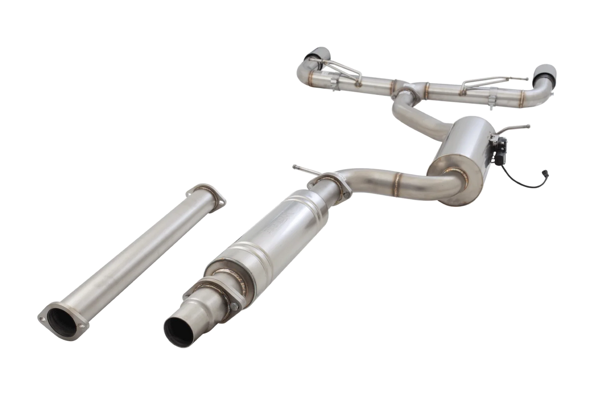 XForce | 3" Varex Valved Cat Back Exhaust | Volkswagen Golf GTI MK7 MK7.5 MK8 2013–On | ESVW10VKCS