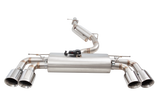 XForce | 3" Varex Valved Cat Back Exhaust Quad 4" Tips | VW Golf MK7 GTI 40 Years / Alltrack 2015–2018 | ESVW09VKCS