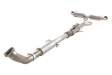 XForce | 3" Titanium Cat Back Exhaust Burnt Blue Tips | Toyota Yaris GR 2020–2026 | ETTY21BCS